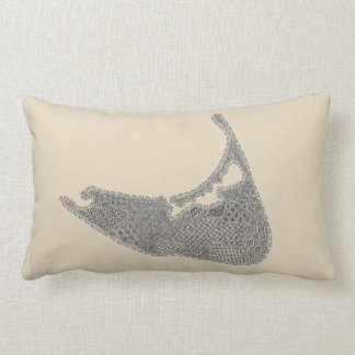 Rectangle Nantucket a inspiré le coussin