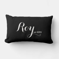 Nom de famille Lumbar Coussin - Roy