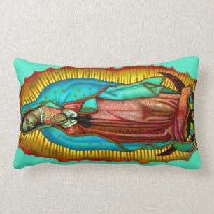 Rectangle Notre-Dame de Guadalupe Coussin de prière