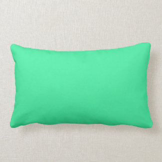 Rectangle Nouveau cadeau de Coussin Mint Green Solid Lumbar