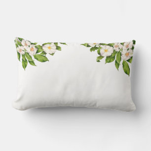 Rectangle 'Paix sur Terre' sur un Coussin Lumbar