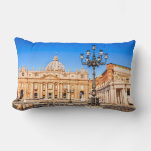 Rectangle Polyester Jeu d'oreiller, Lumbar Coussin Vatican