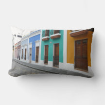 Porto Rico Maisons dans le Vieux San Juan Coussin