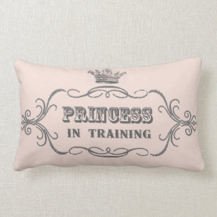 Rectangle Princesse dans le coussin de formation