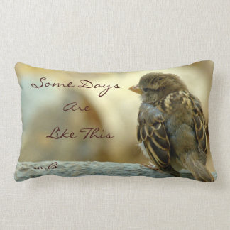 Rectangle Quelques jours sont comme ceci, coussin de