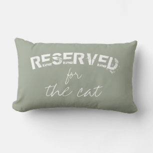 Rectangle réservé au devis chat coussin gris et blanc