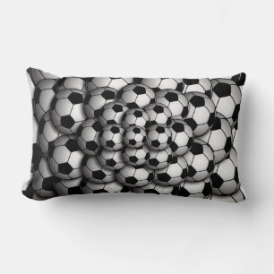 Rectangle Saison de soccer Lumbar Coussin