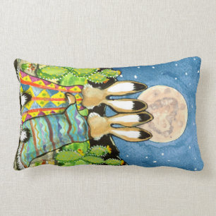 Rectangle Snuggle Bunnies Sud-Ouest Romantique Coussin