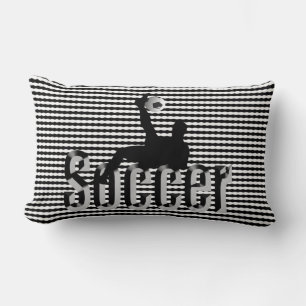 Rectangle Soccer Le Jeu, Lumbar Coussin