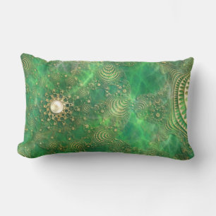Rectangle Sous le Coussin de la mer d'Emeraude