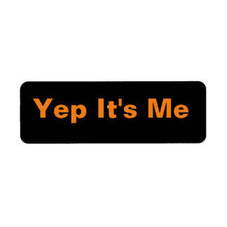 Rectangle sticker with logo