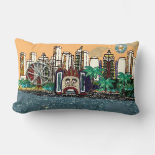 Rectangle Studio de rêves de paillette du coussin 2 % pipe%
