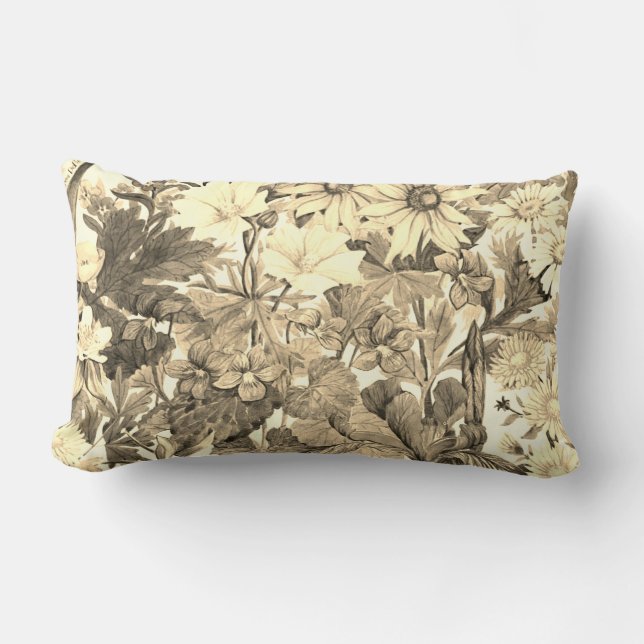 RECTANGLE STYLES D'ART ET DE DESIGN DE COUSSIN (Recto)
