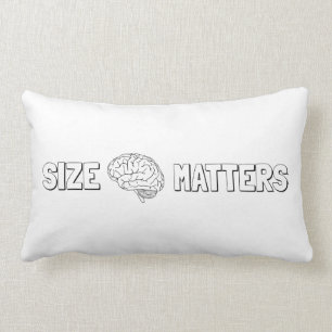 Rectangle Taille, ça compte - Coussin Innuendo