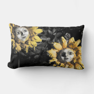 Rectangle Thé de sang et cordes rouges Joyeux Coussin de tou