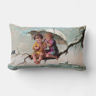 Rectangle Treetop Enfants Lumbar Coussin