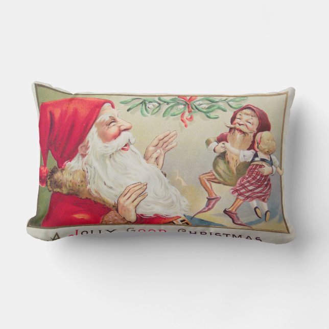 Rectangle Un bon Coussin de Noël (Recto)