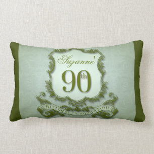 Rectangle Verdissez le dos lombaire de message de coussin du