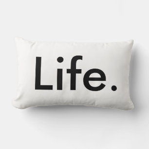 Rectangle vie chic moderne. Coussin lombaire