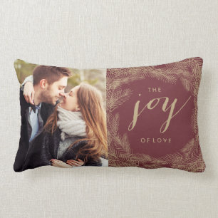 RECTANGLE WREATH HIVER   JOY STYLISH HOLIDAY COUSSIN