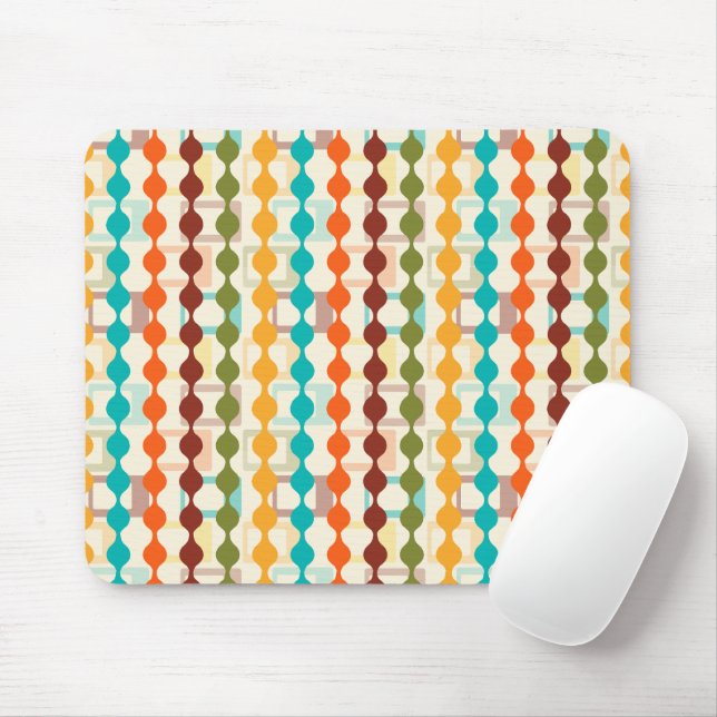 Rectangles and Chains  Mouse Pad (With Mouse)