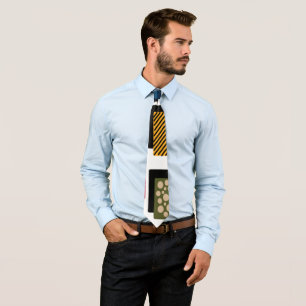 Rectangles and Shadows Tie