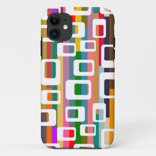 Rectangles and Stripes  iPhone 11 Case