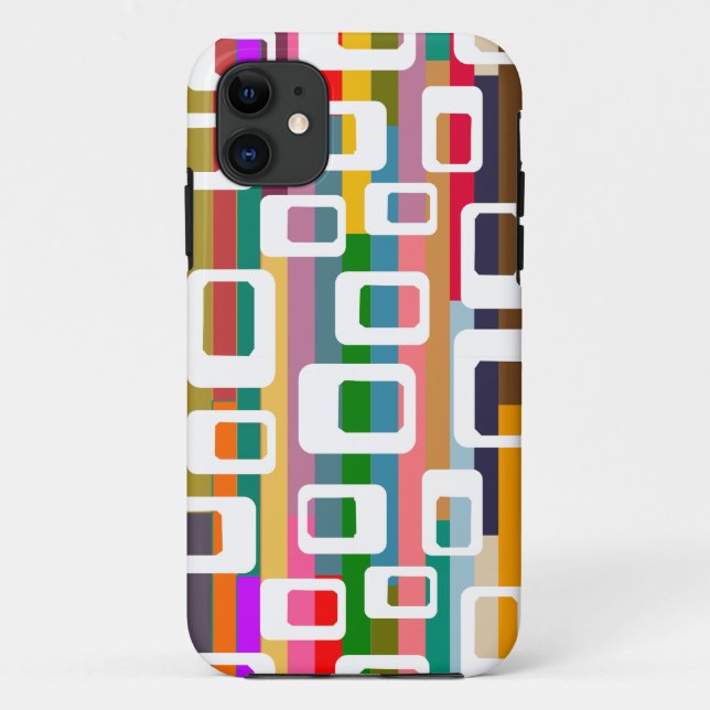 Rectangles and Stripes  Case-Mate iPhone Case (Back)