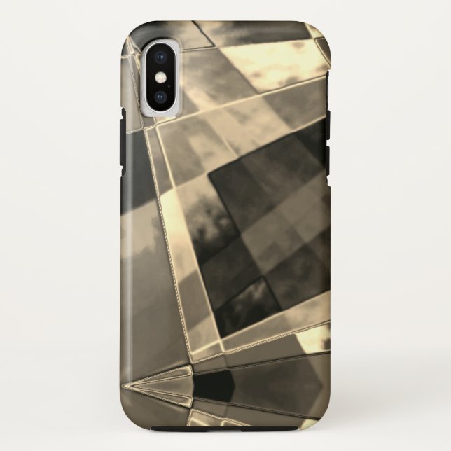 Rectangles inclined in tones timber or beige? Case-Mate iPhone case (Back)
