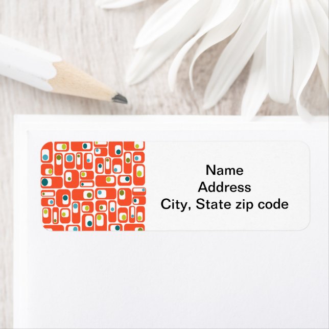 Rectangles modernes du milieu du siècle (En situation)