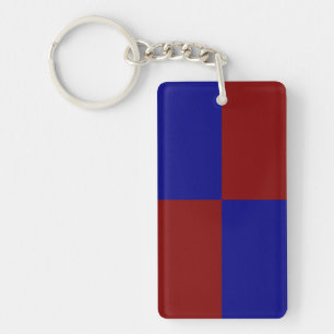 Rectangles rouge foncé et bleus