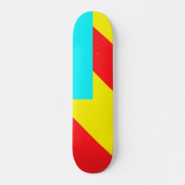 Rectangles Skateboard (Front)
