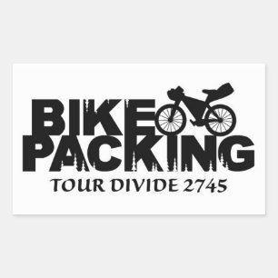 Rectangulaire Bikepacking : Sticker Tour Divide