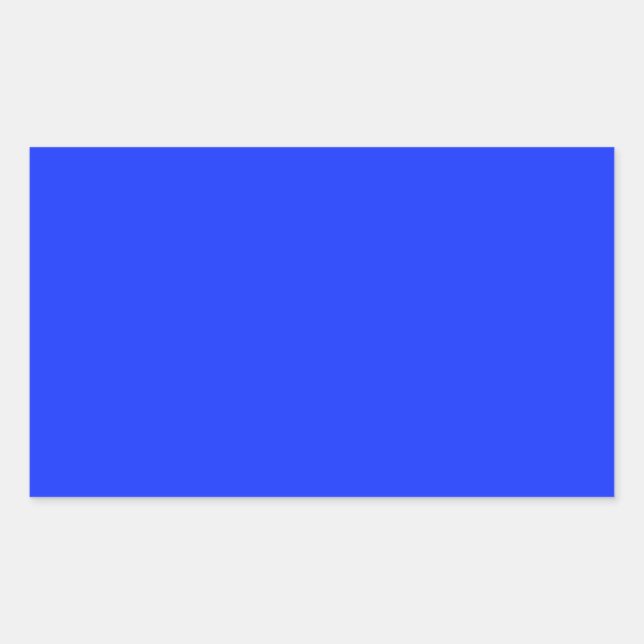 Rectangulaire Bleu clair Sticker Rectangle (Devant)