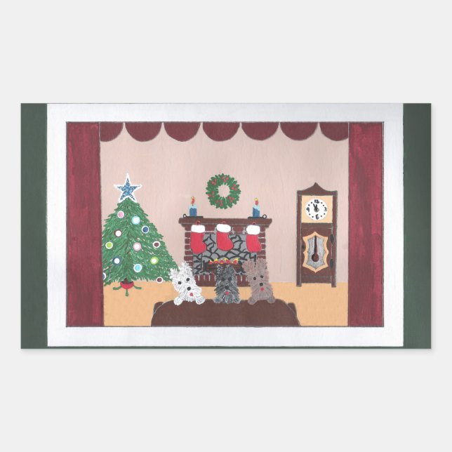 Rectangulaire Est-il déjà là ? Sticker 2015CardContest (Devant)