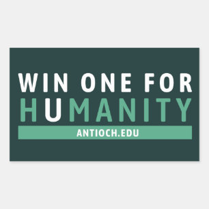 Rectangulaire Gagnez un Sticker pour l'humanité   Université Ant