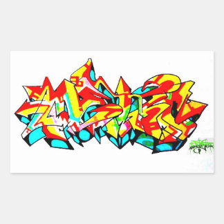RECTANGULAIRE GRAFFITI STICKER PAR NYC NJ LEGEND METRO ONE FBA! 