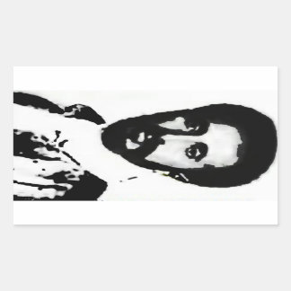 Rectangulaire HIM Haile Selassie I Sticker