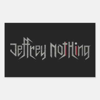Rectangulaire J-No Sticker