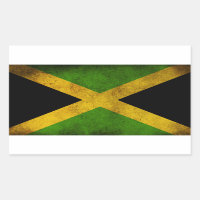 Jamaica Flag - Proud Jamaicans - Rasta Sticker