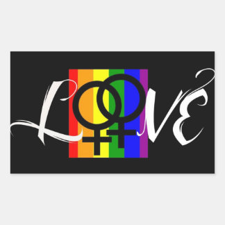 RECTANGULAIRE L VE BUMPER STICKER