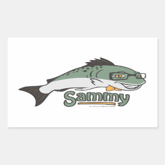 Rectangulaire Sammy - Sticker