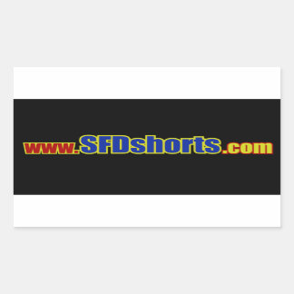 Rectangulaire SFD Sticker