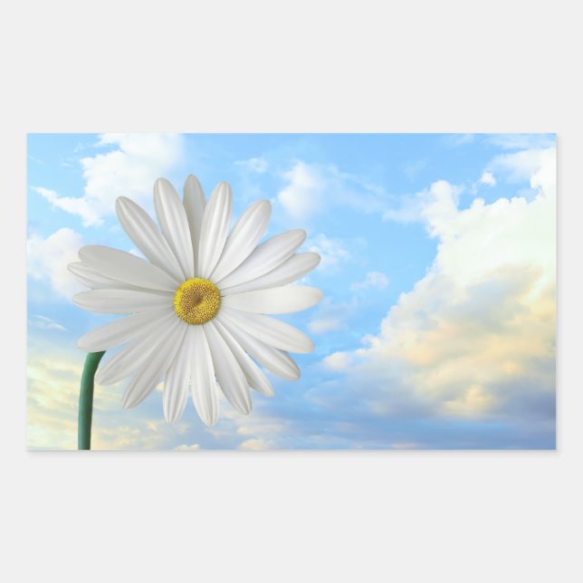 Rectangulaire Sticker (Devant)