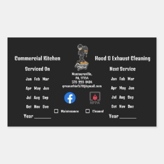 Rectangulaire Sticker