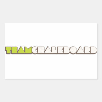 Rectangulaire Sticker 3