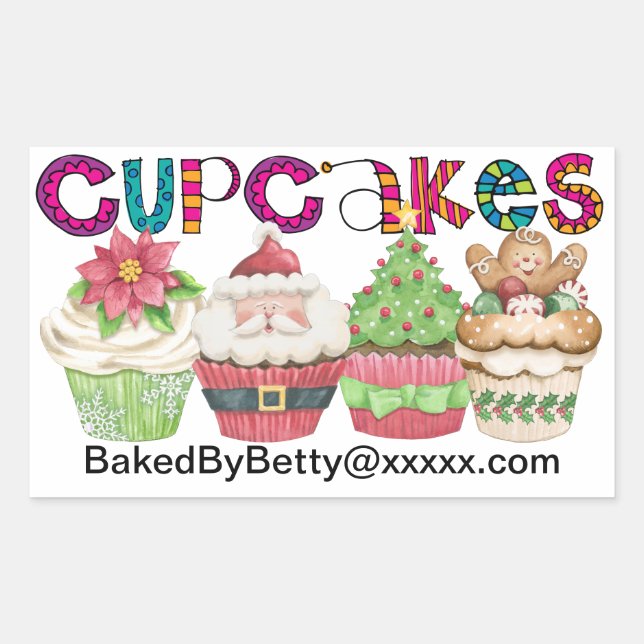 Rectangulaire Sticker alimentaire de cuisine - SRF (Devant)