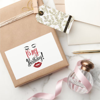 Rectangulaire Sticker - C'est mon anniversaire