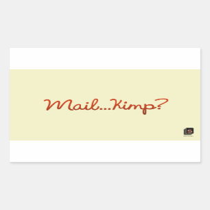 Rectangulaire Sticker de don de podcast série