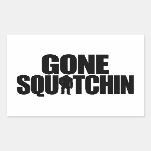Rectangulaire Sticker de Squatching